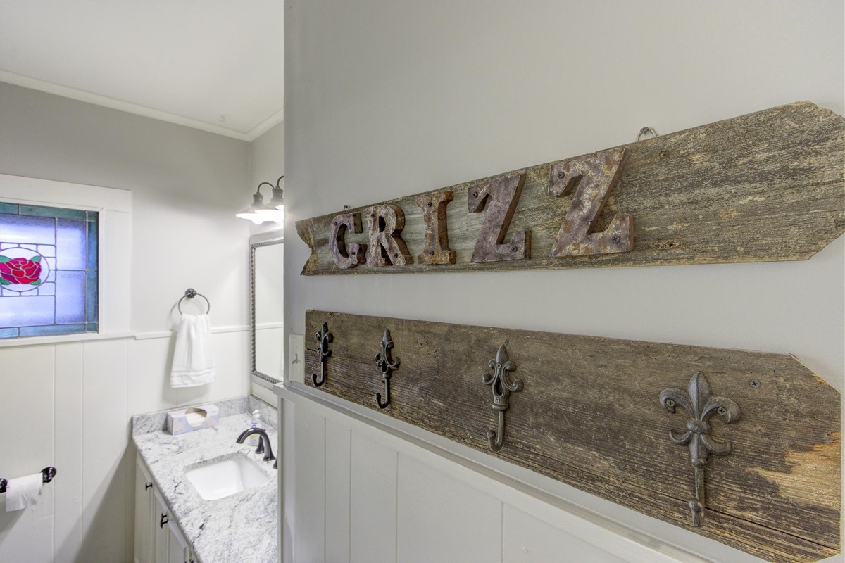 Full Bathroom with walk-in shower