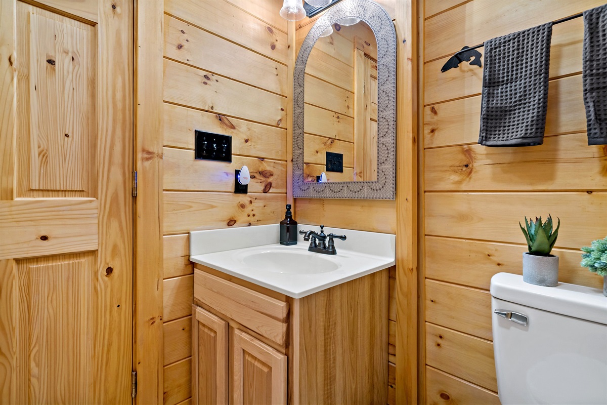 Main level bathroom