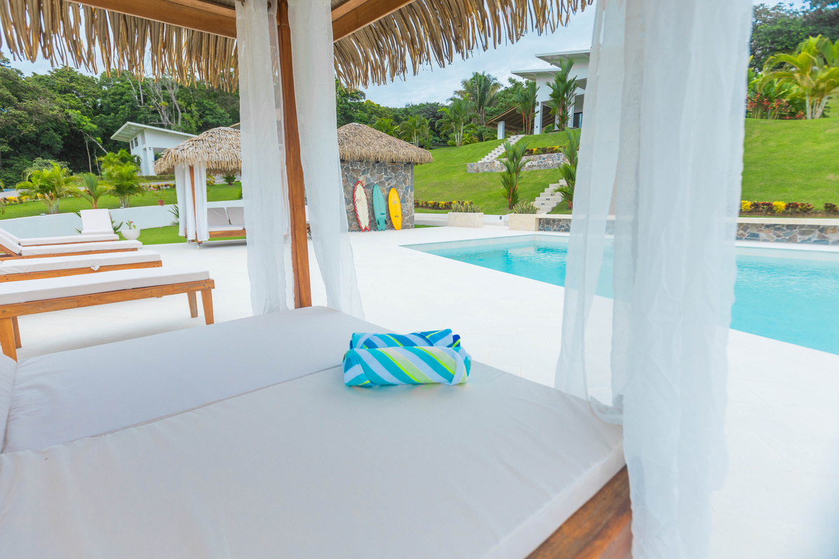 Tiki Pool Cabanas 