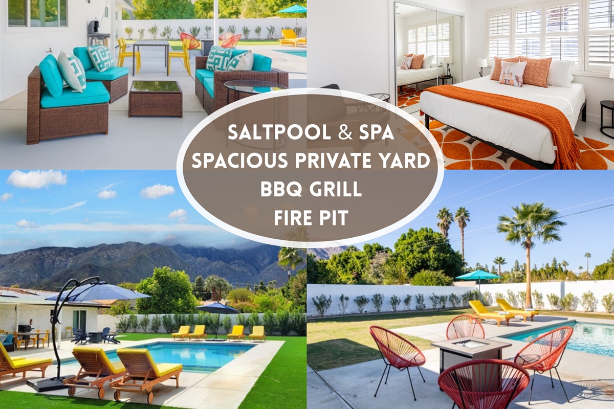 Welcome to your sunny Palm Springs retreat — stylish comfort and desert vibes await! 🌴☀️ #HomeAwayFromHome