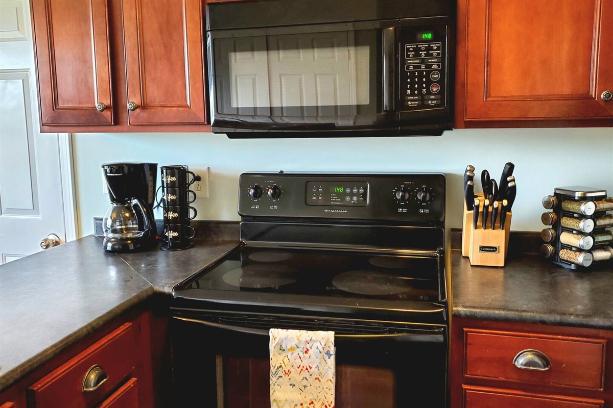 All appliances, amenities, silverware, dinnerware, cookware and accommodations have been considered and covered so all you need to worry about is family, friends, work or play. We've got the lodging handled. High Speed Internet too!