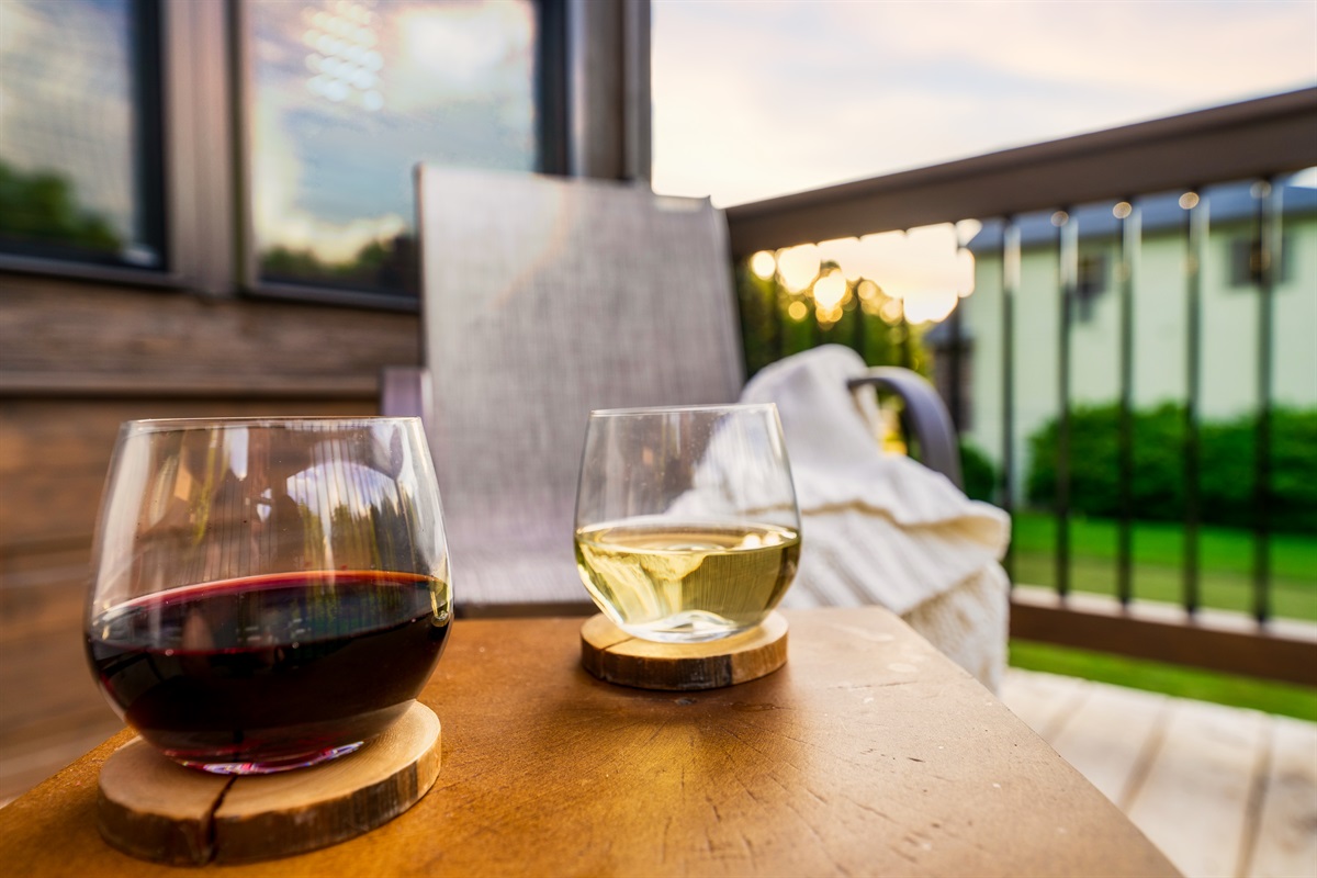 Don't let your stay end without having the beverage of your choice.