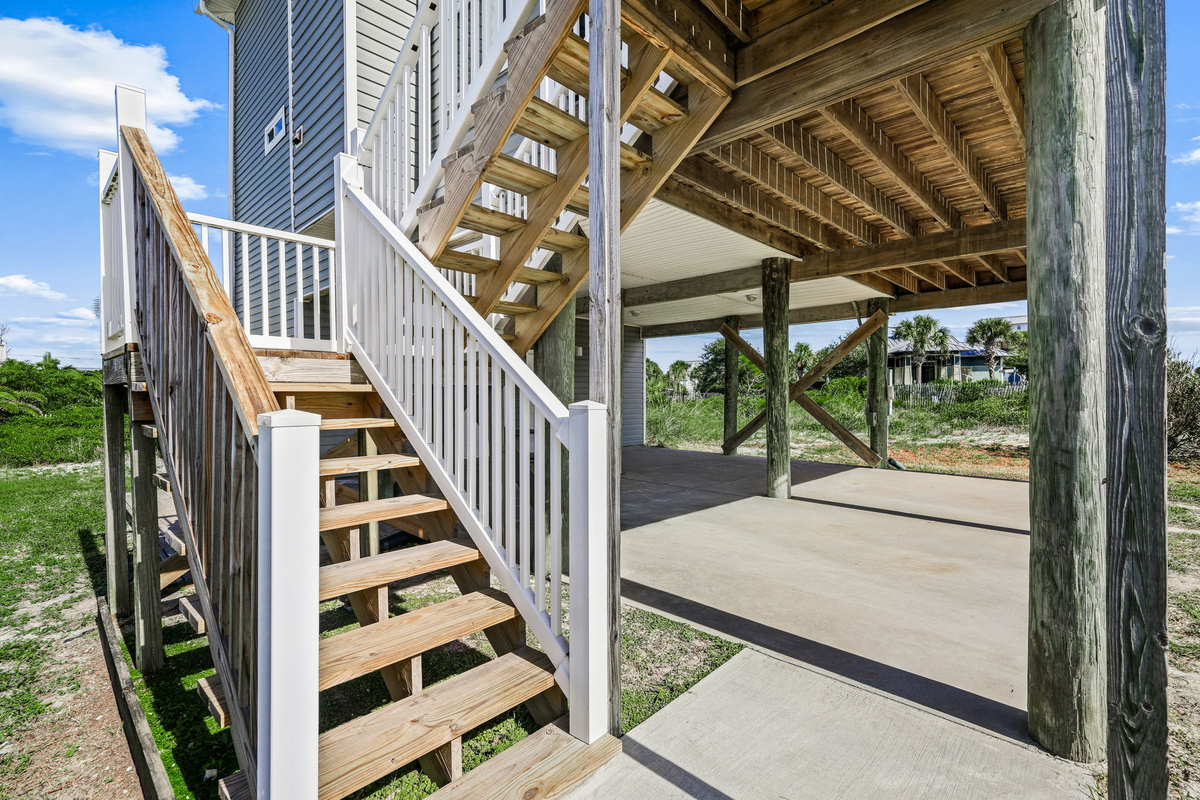 Exterior Patio Steps