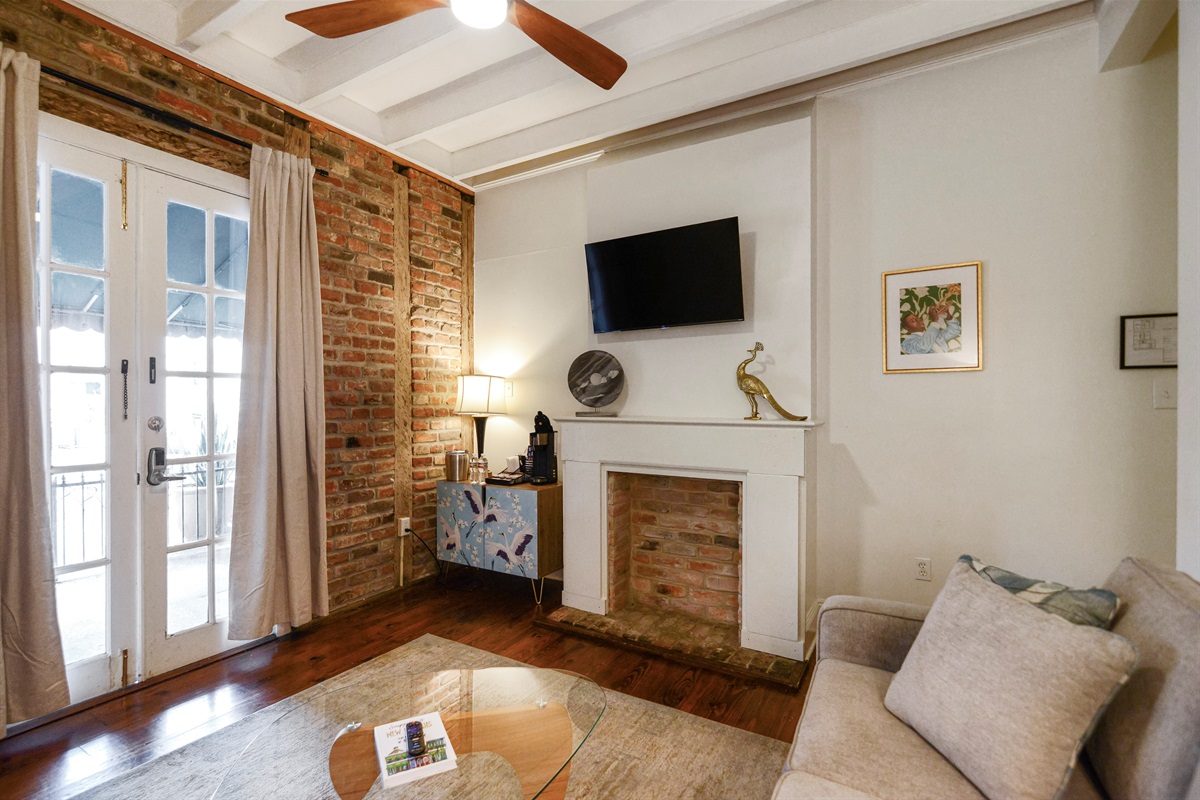Living Area of the Bolden Guest House