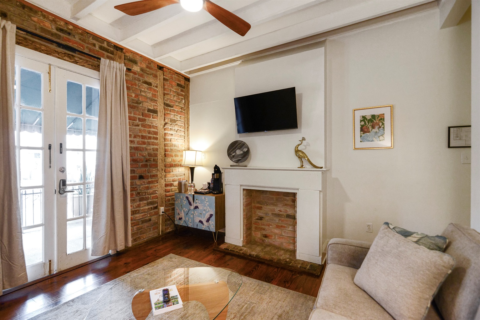 Living Area of the Bolden Guest House