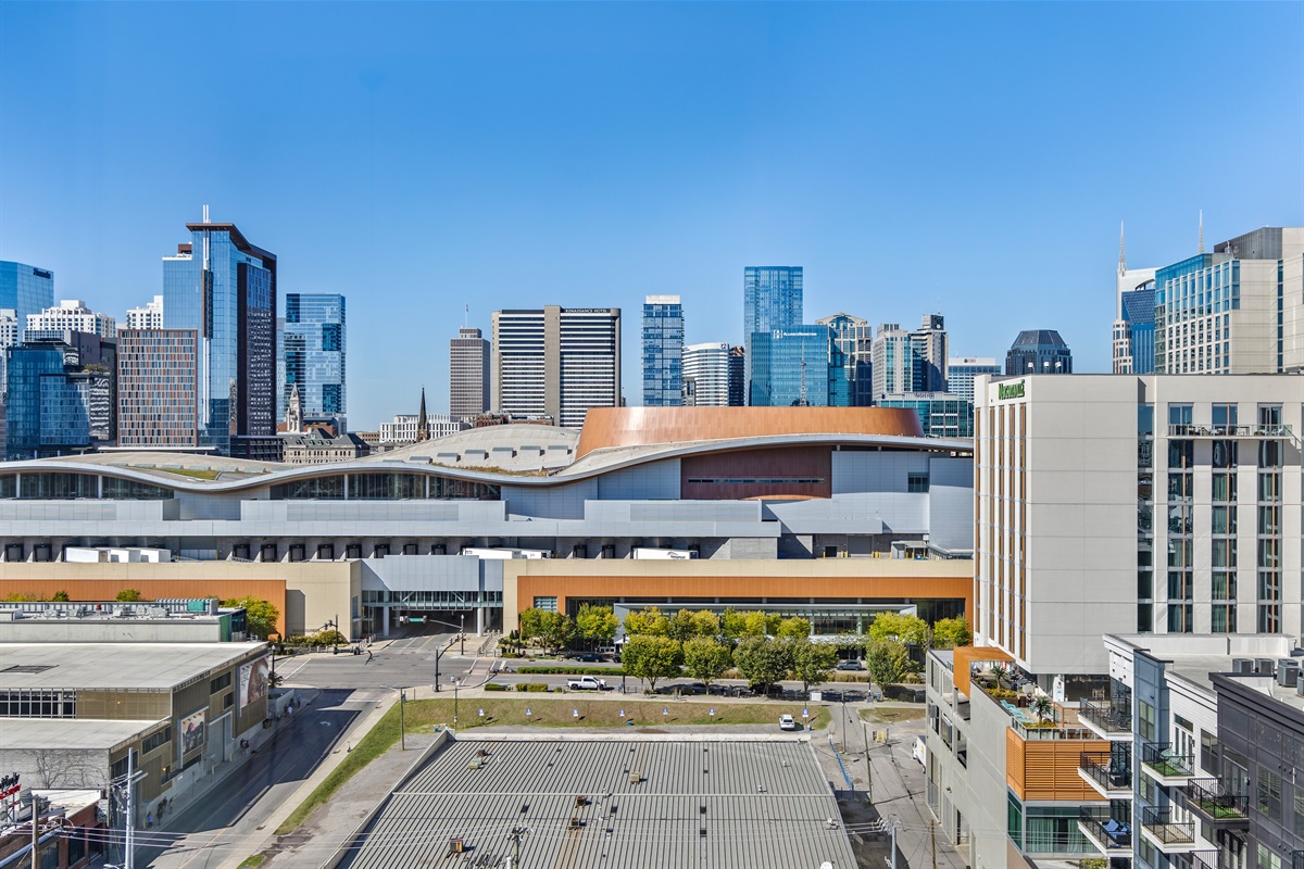 Music City Center (convention center): 2.4 miles.