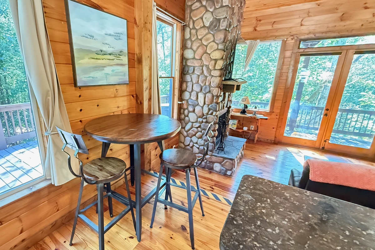 High table that seats up to 2