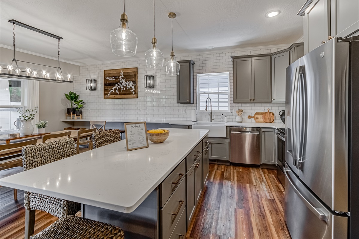 Stainless appliances