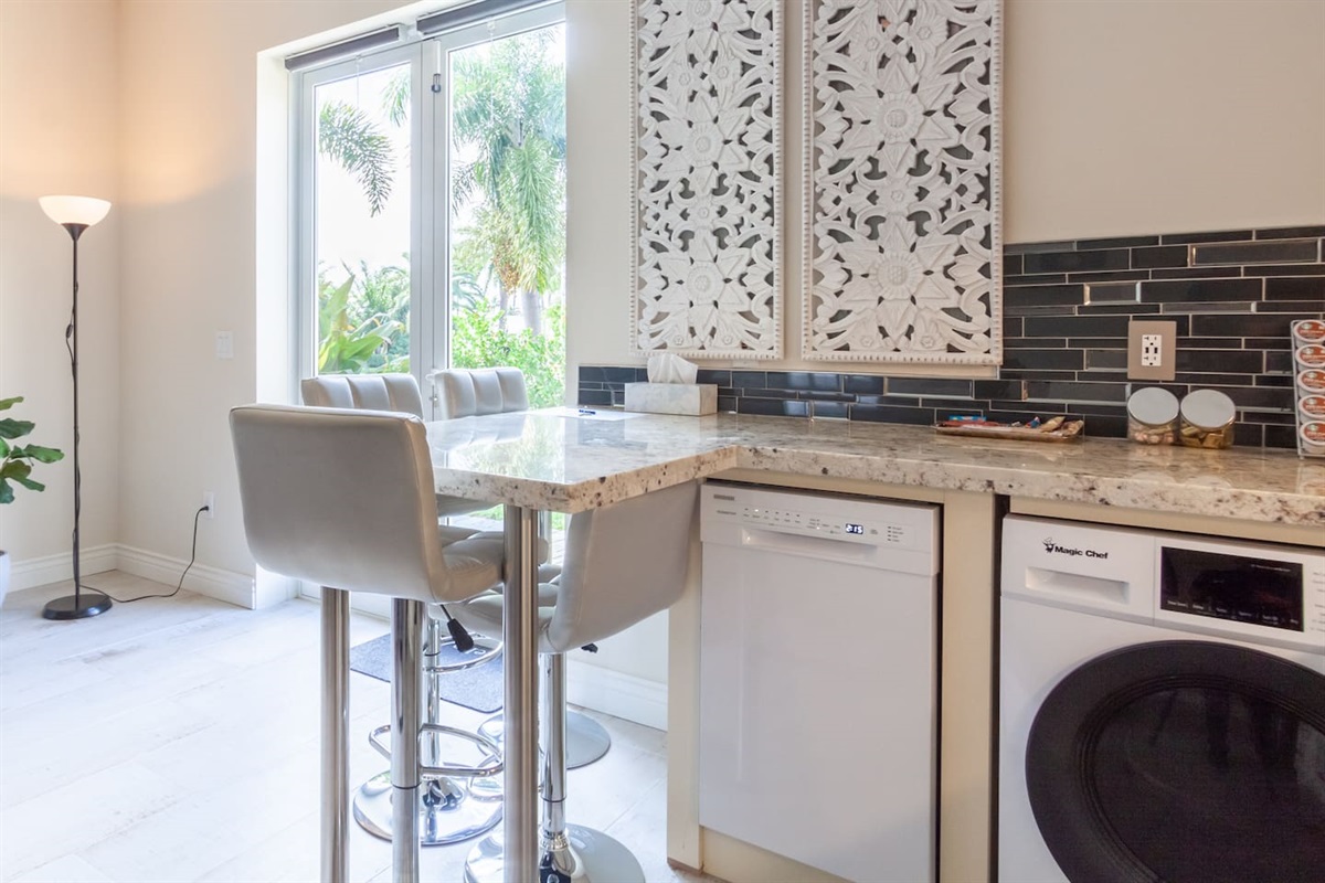 Washer Dryer combo & Dishwasher
