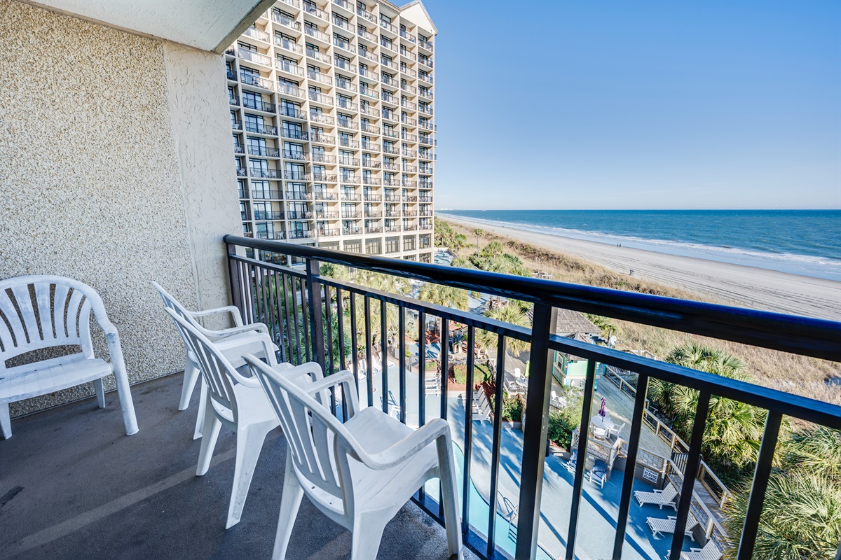 Amazing View from the Balcony!