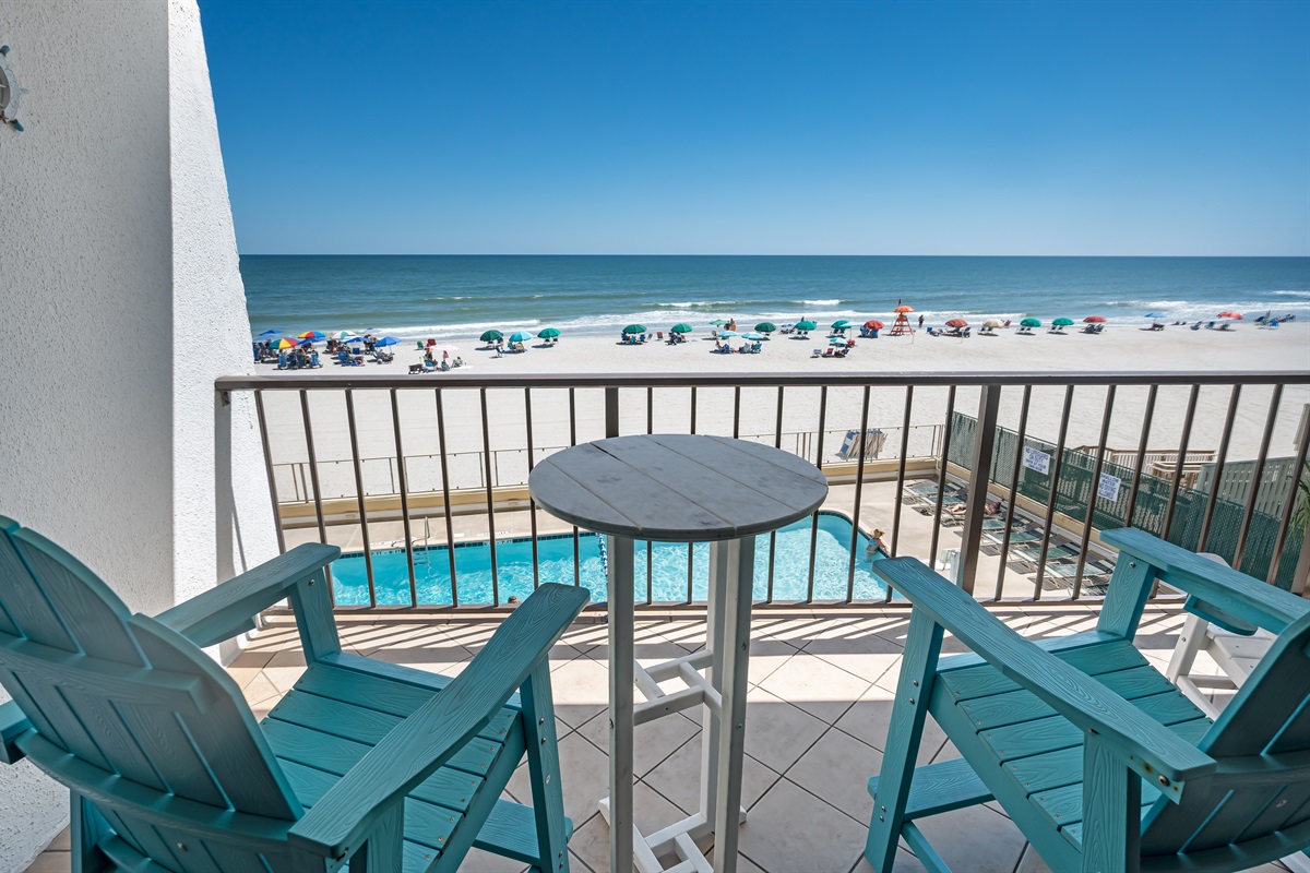 Breathtaking Views from Balcony!