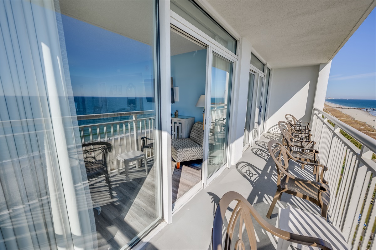 Breathtaking Views from Balcony!