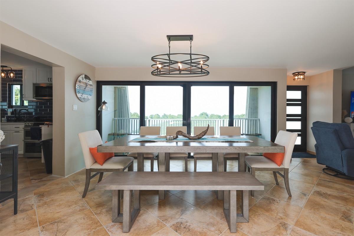 Spacious dining room for memorable meals with family and friends.