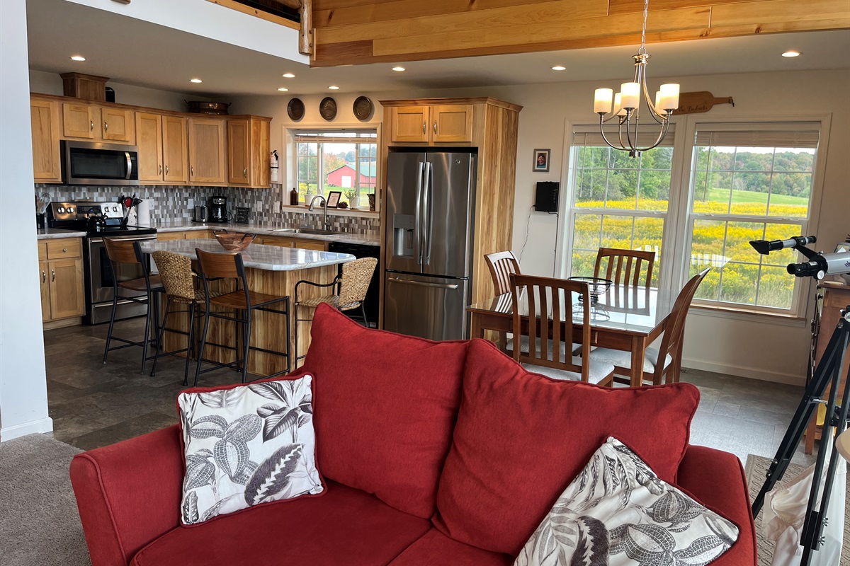 Living/dining/kitchen