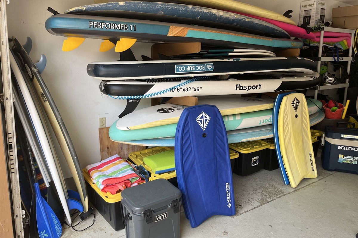 Toys to enjoy the wind, surf, sand, & sun.