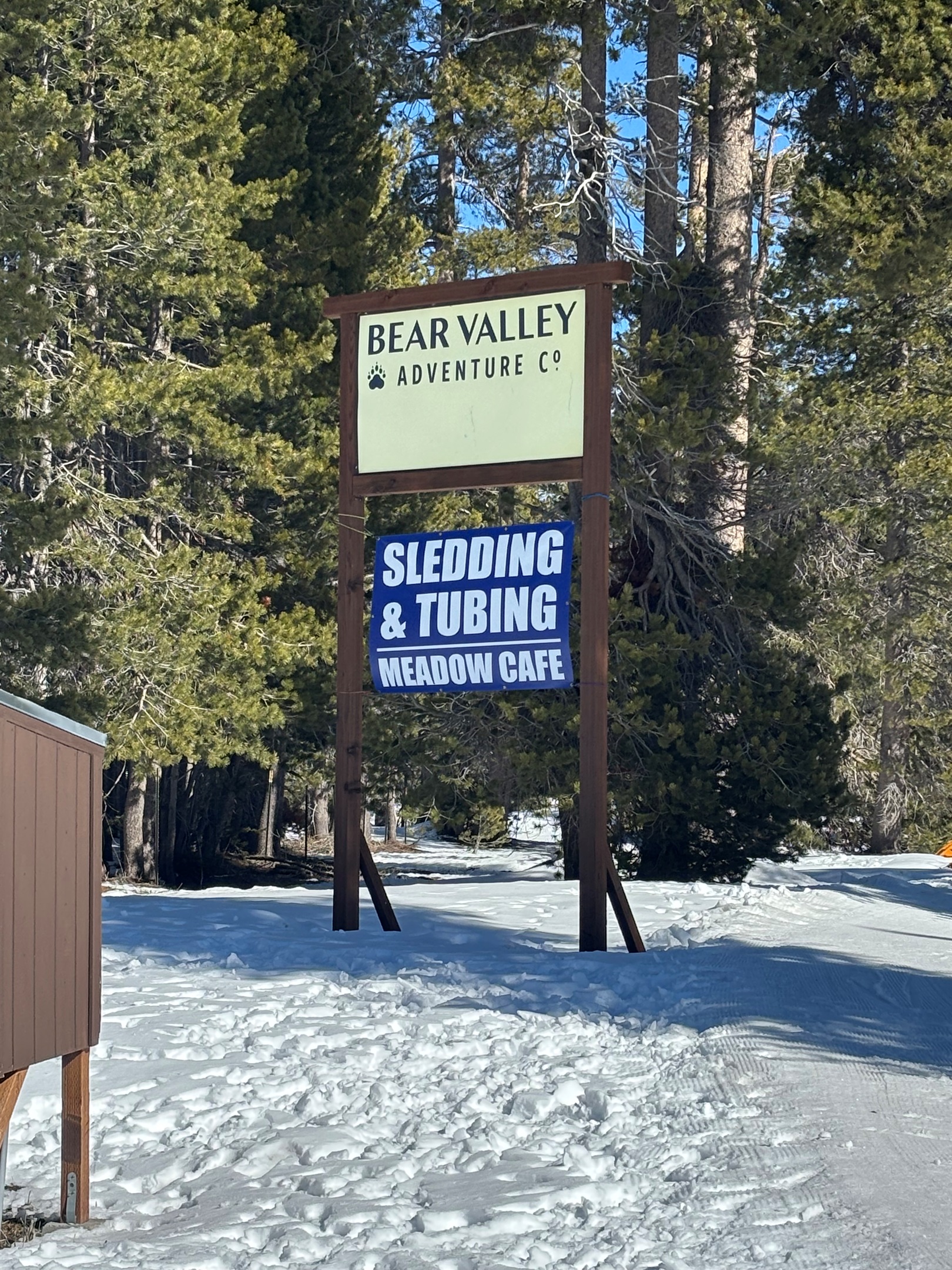 Sledding, tubing, cross country skiing