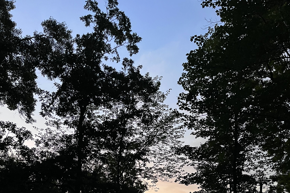 Your typical sunset at Little Sand Lake.