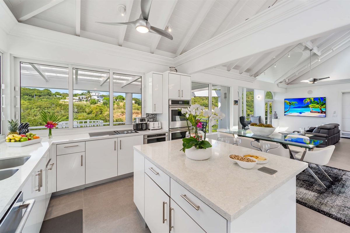 This is truly a gourmet kitchen that has everything you need