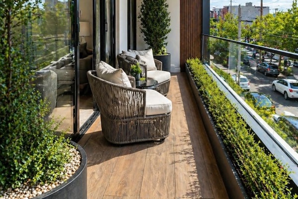 Private balcony 