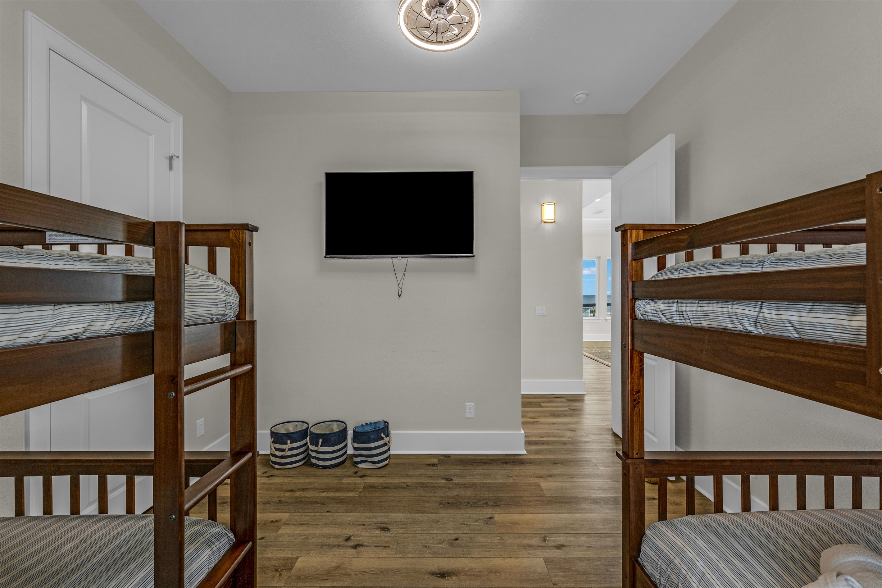 Costa Cristal Bedroom 4: A bright and welcoming bunk room designed for both comfort and convenience, offering a fun and cozy space perfect for kids or additional guests.