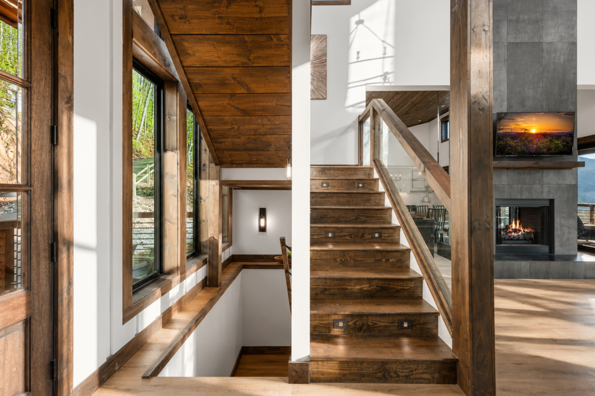 Movement through light and space.