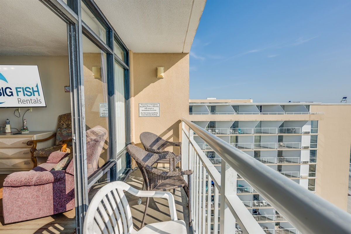 Breathtaking Views from Balcony!