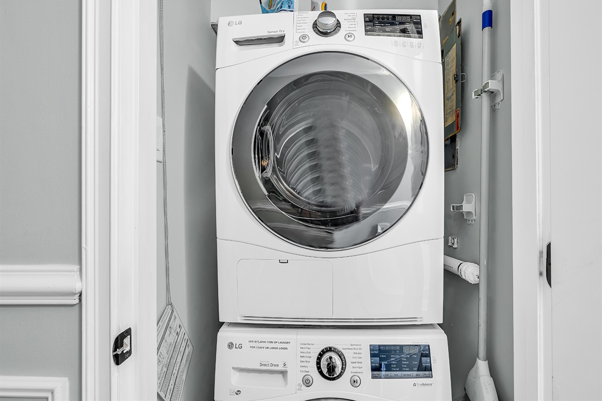 Washer and Dryer in Unit