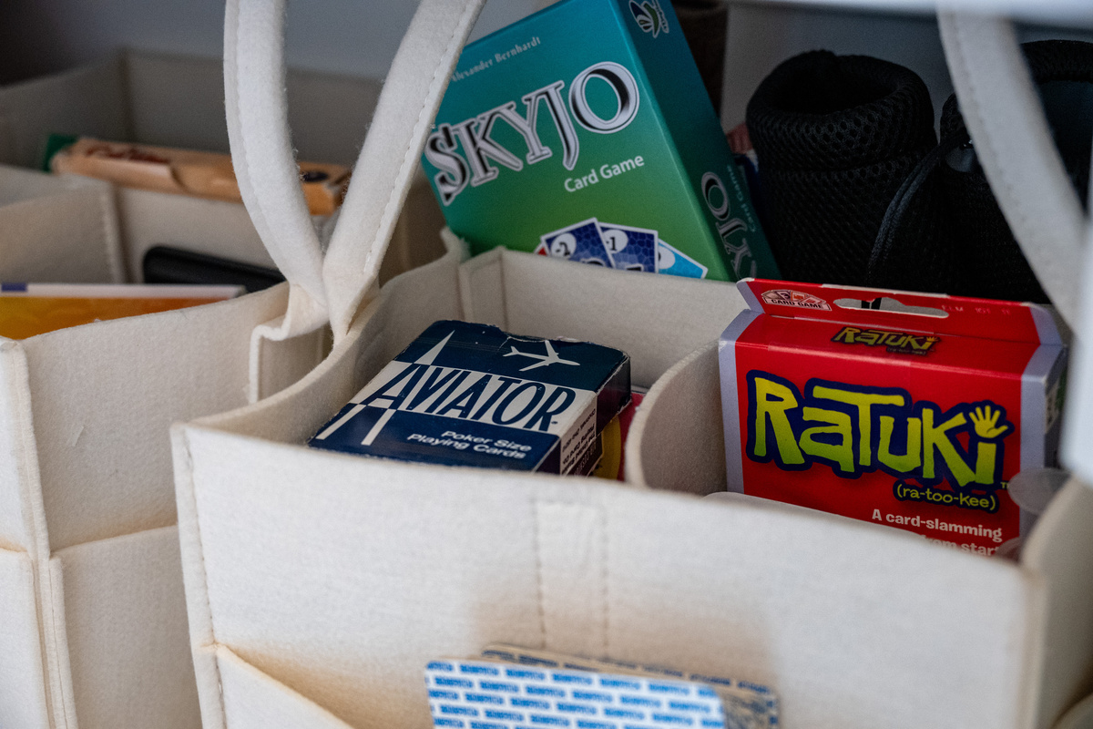 A collection of card games is ready for family game nights, rainy afternoons, and memorable evenings together.