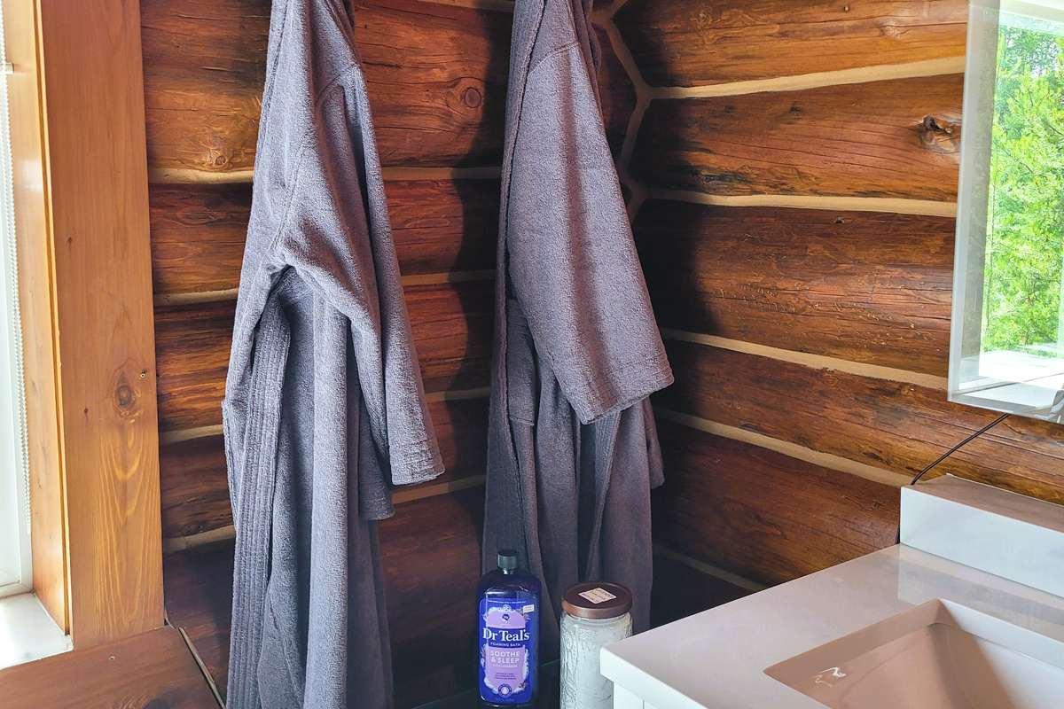 Wrap yourself in comfort after a soak or a refreshing shower