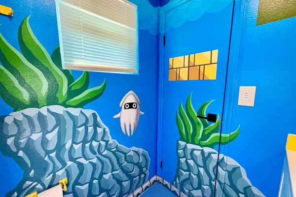 Other side of the bathroom / door back to the living room