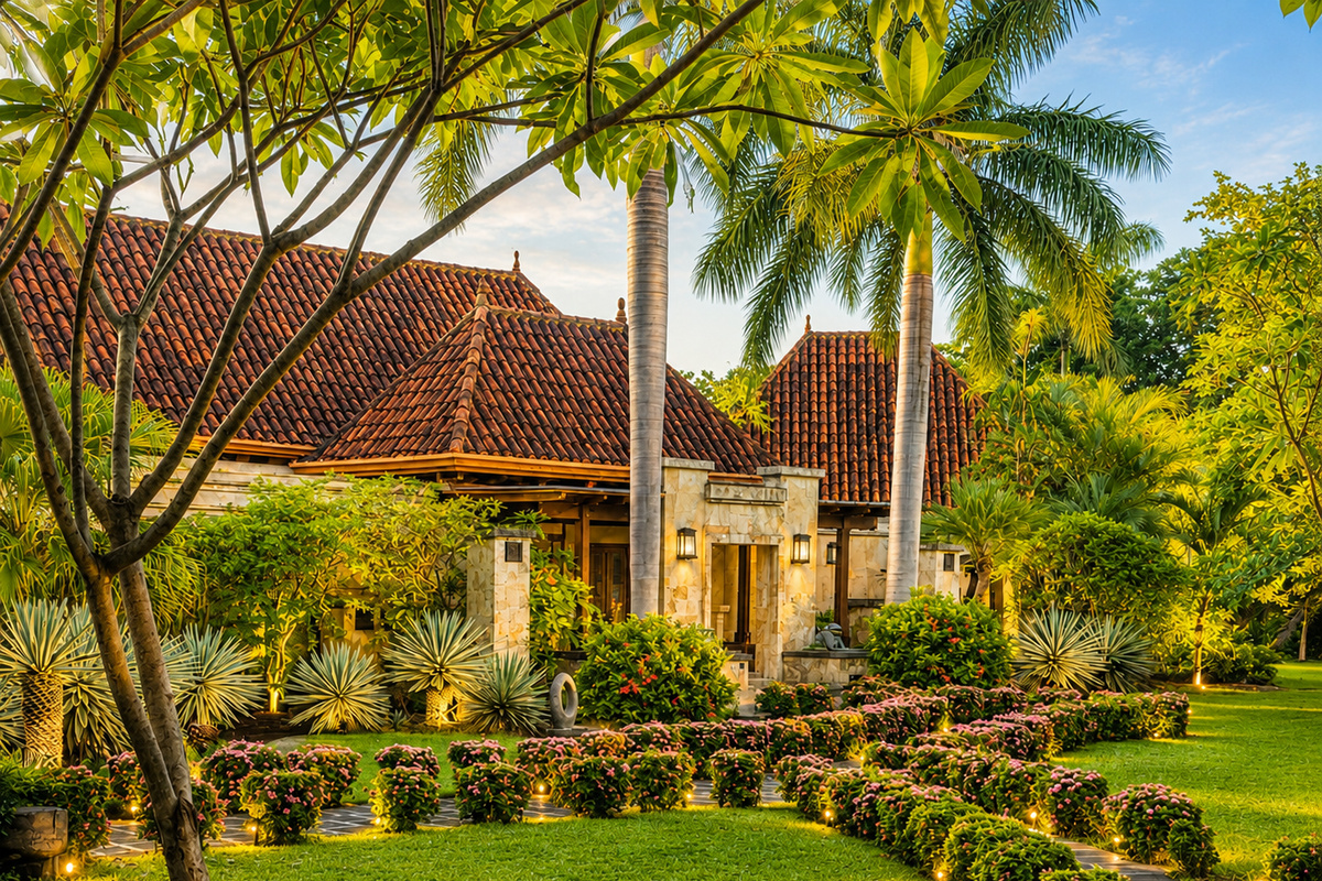Manicured Grounds 