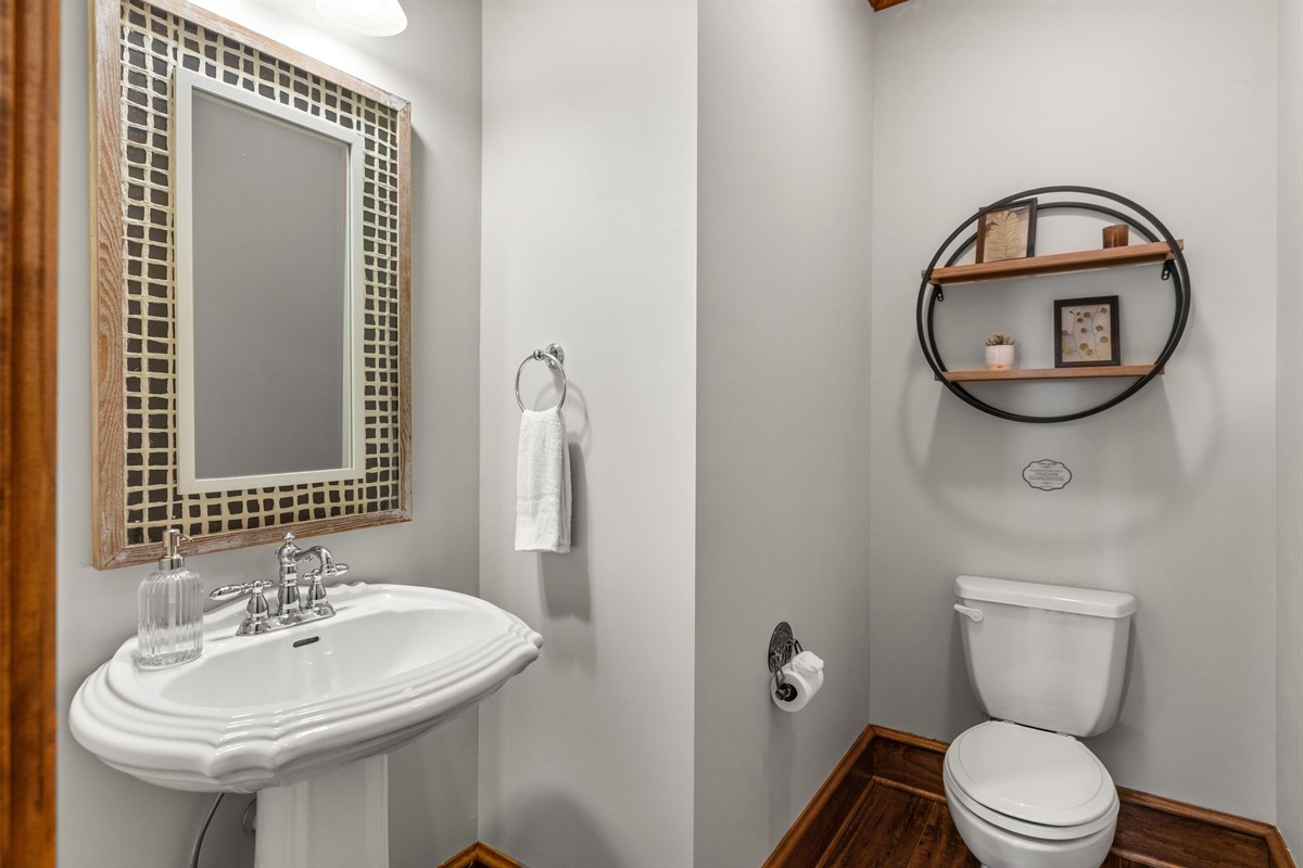 Bathroom in Game Room