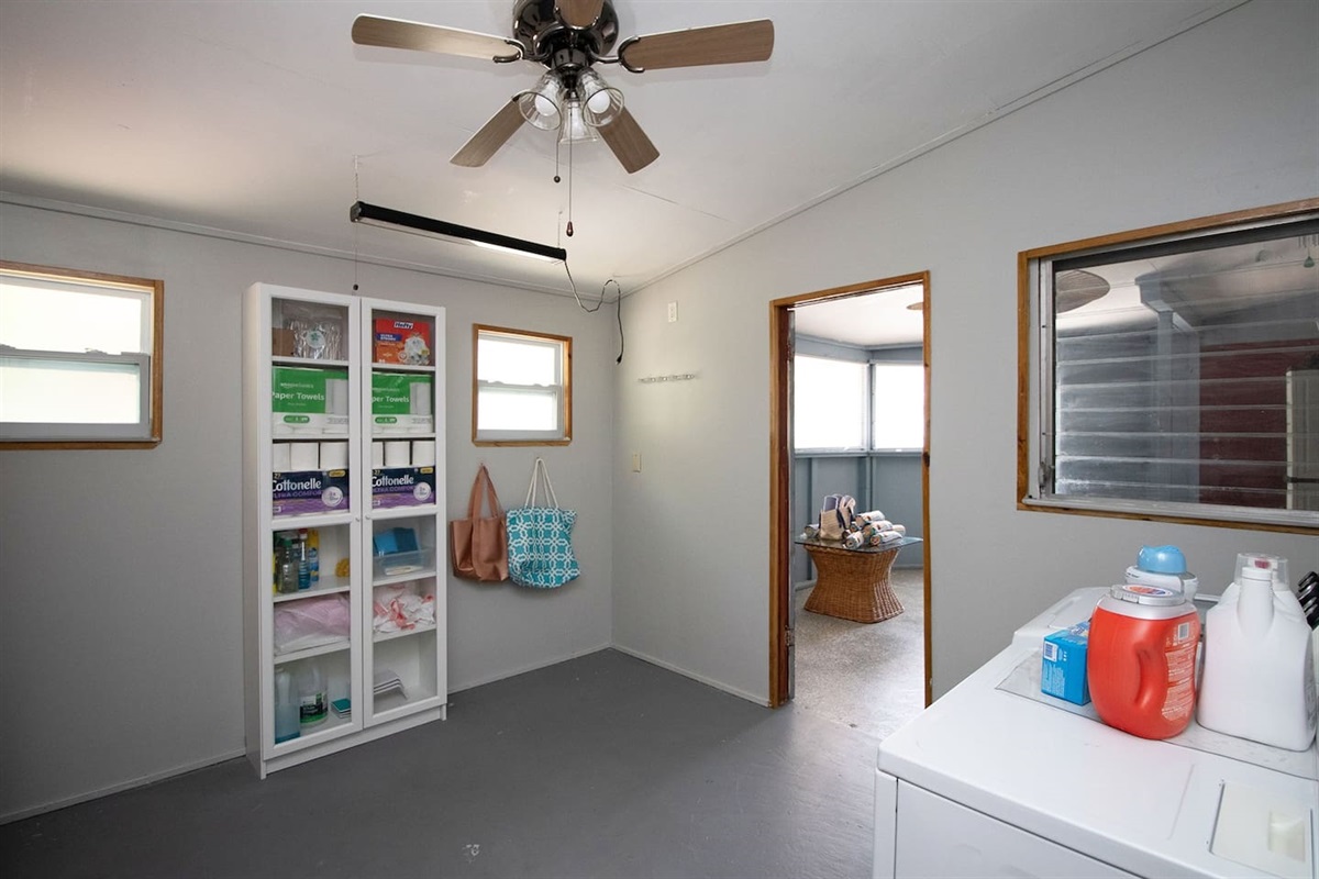 Laundry room/ storage