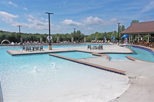 One of two resort pools to enjoy