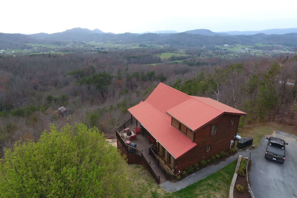 Picture taken with a drone by one of our guest
