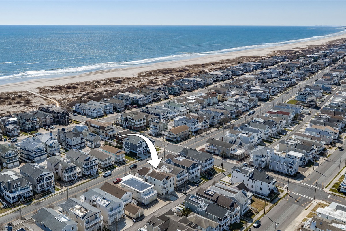 Proximity of the property to the beach