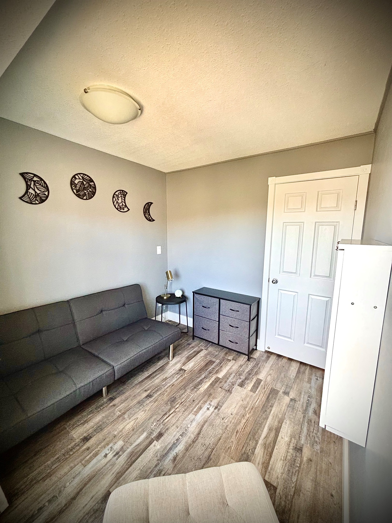 Bedroom 3/Office with fold-down desk and futon