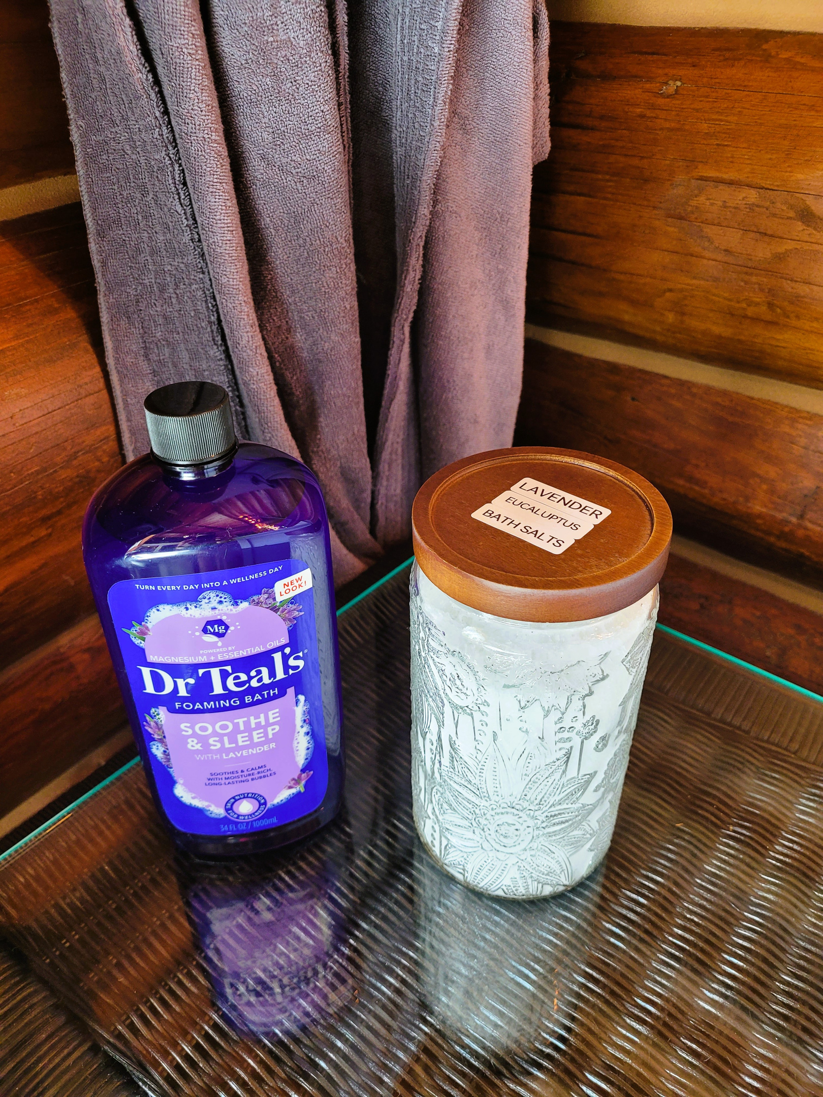 Close out the evening with a delightful soak in the over-sized tub.
