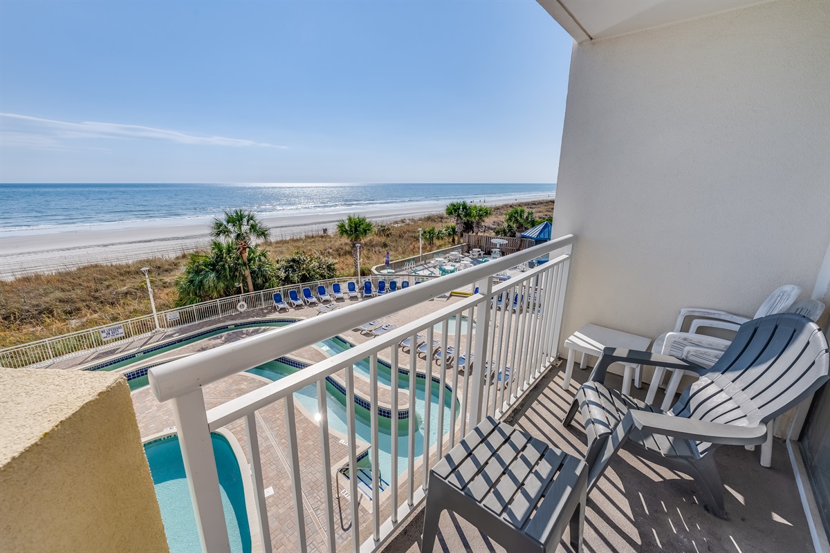 Amazing View from the Balcony!