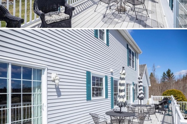 Lots of space to enjoy Maine from!