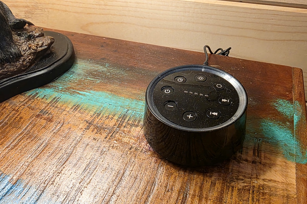 Sleep machines in each bedroom.