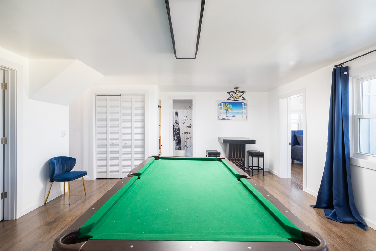 Game Room - View towards Bathroom