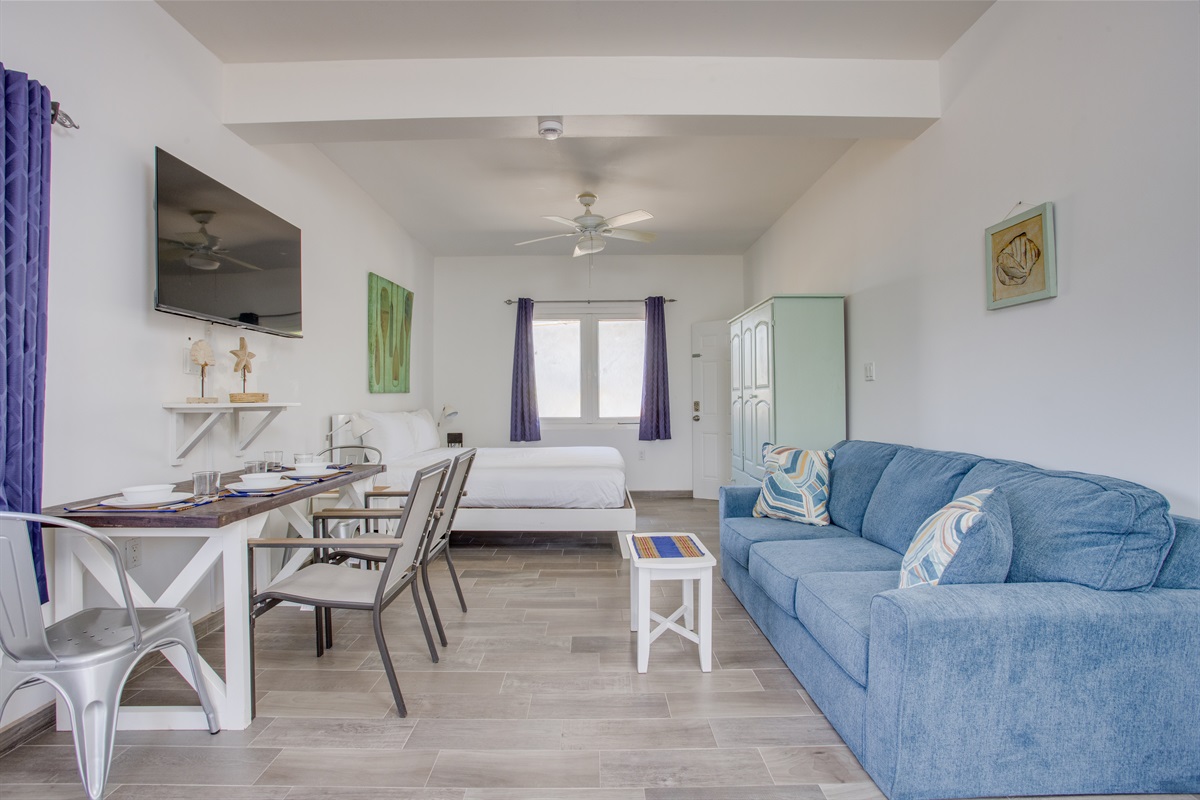 Stuio open living area