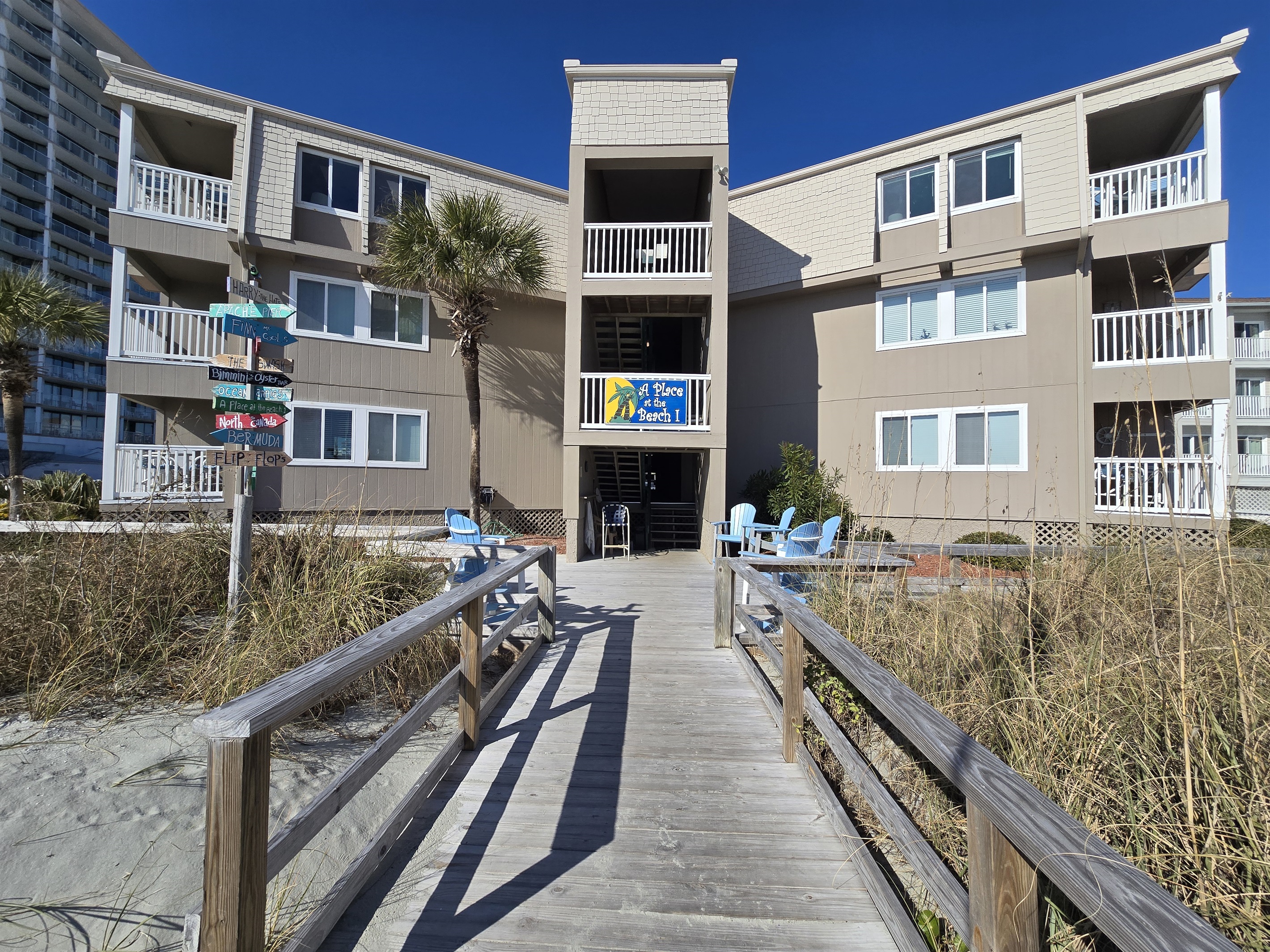 Oceanfront Deck and access