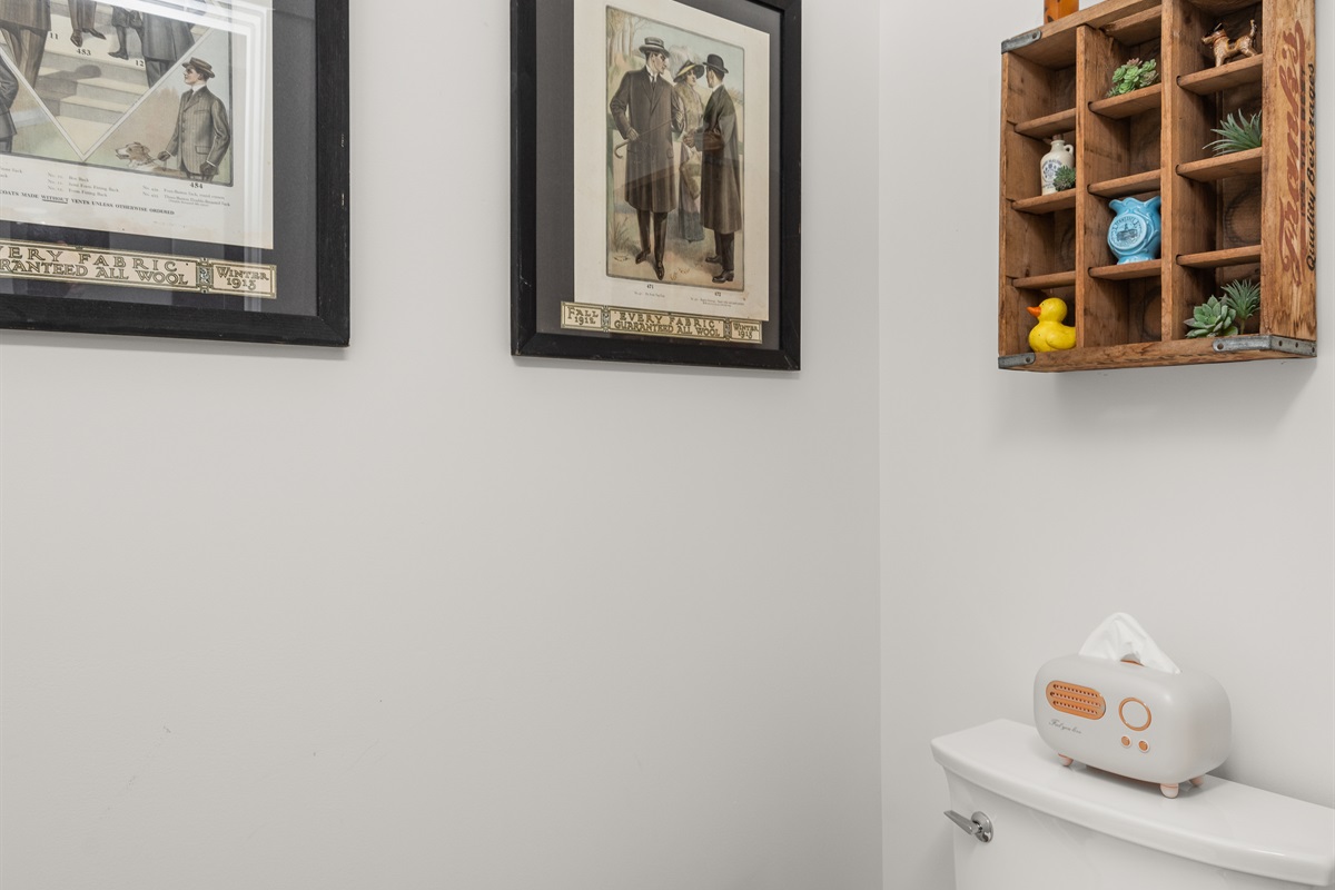 Primary En Suite Bathroom: Private Toilet.