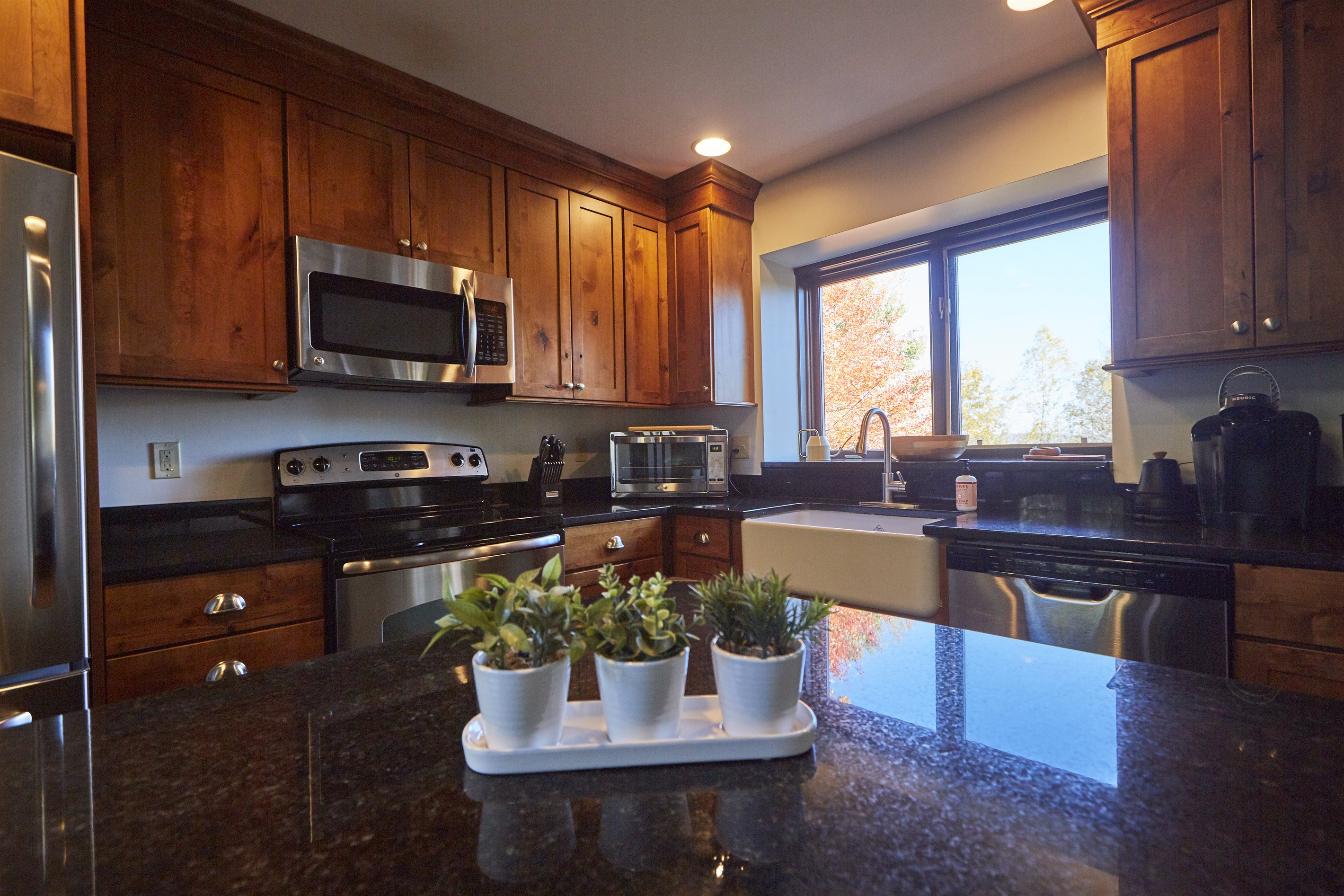 Cook up a storm in the fully equipped kitchen, designed with modern appliances and a stylish layout for easy meal preparation