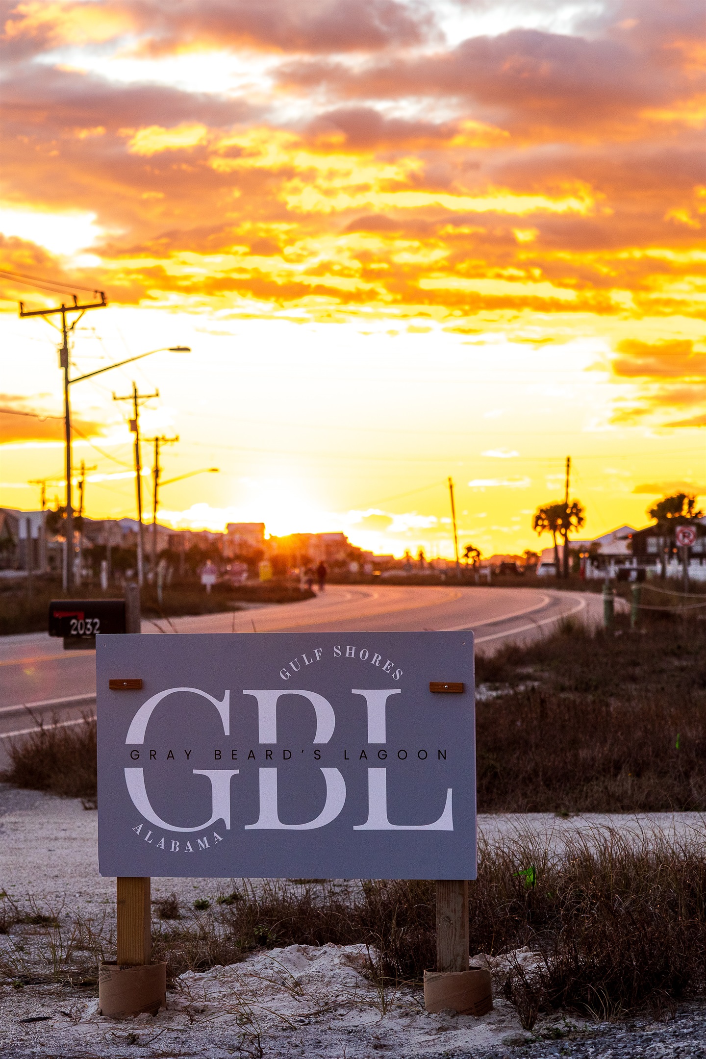 Gray Beard's Lagoon at sunset