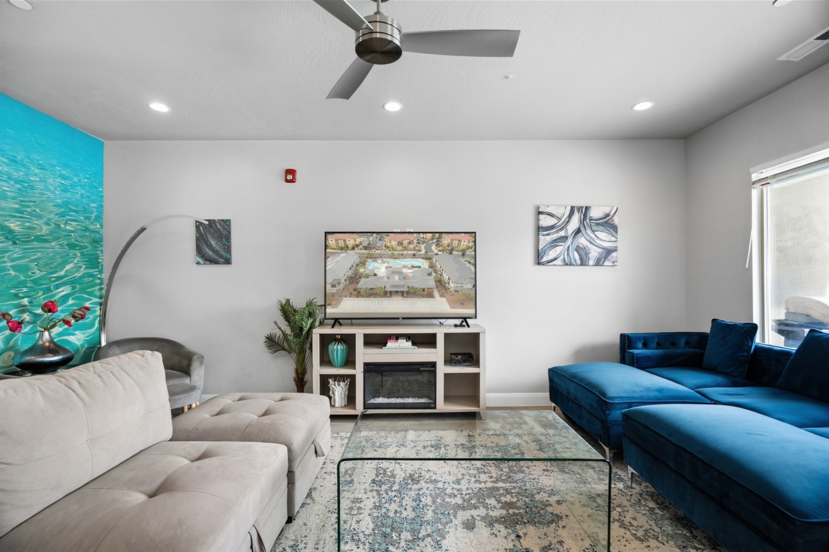 Zion Townhome-Living Room