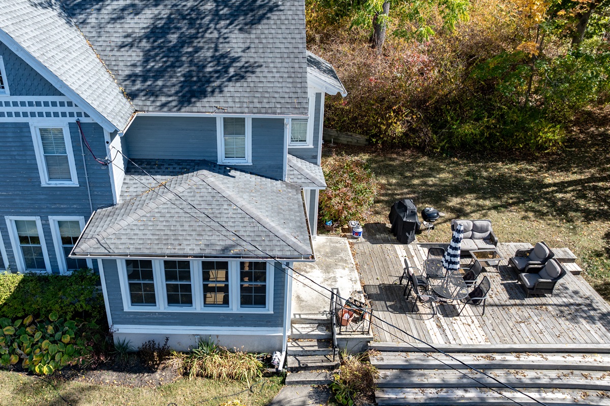 Modern lakehouse surrounded by nature—perfect blend of comfort and Finger Lakes charm
