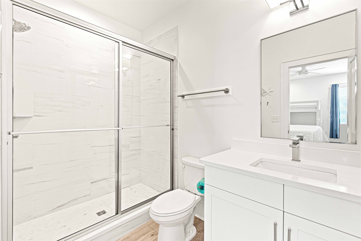Can't beat the privacy and space for having your won en-suite bathrooms. Every bedroom has its own bath.